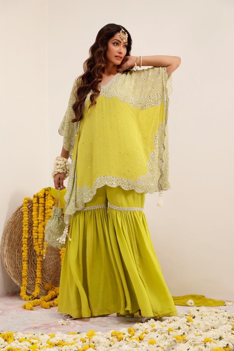 Hoor - Kaftan Garara Set