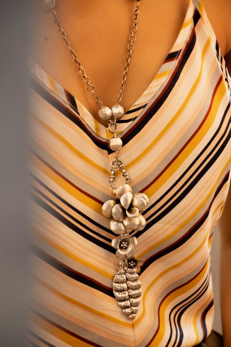 Qurbat Flower Cluster Statement Necklace — Shyle
