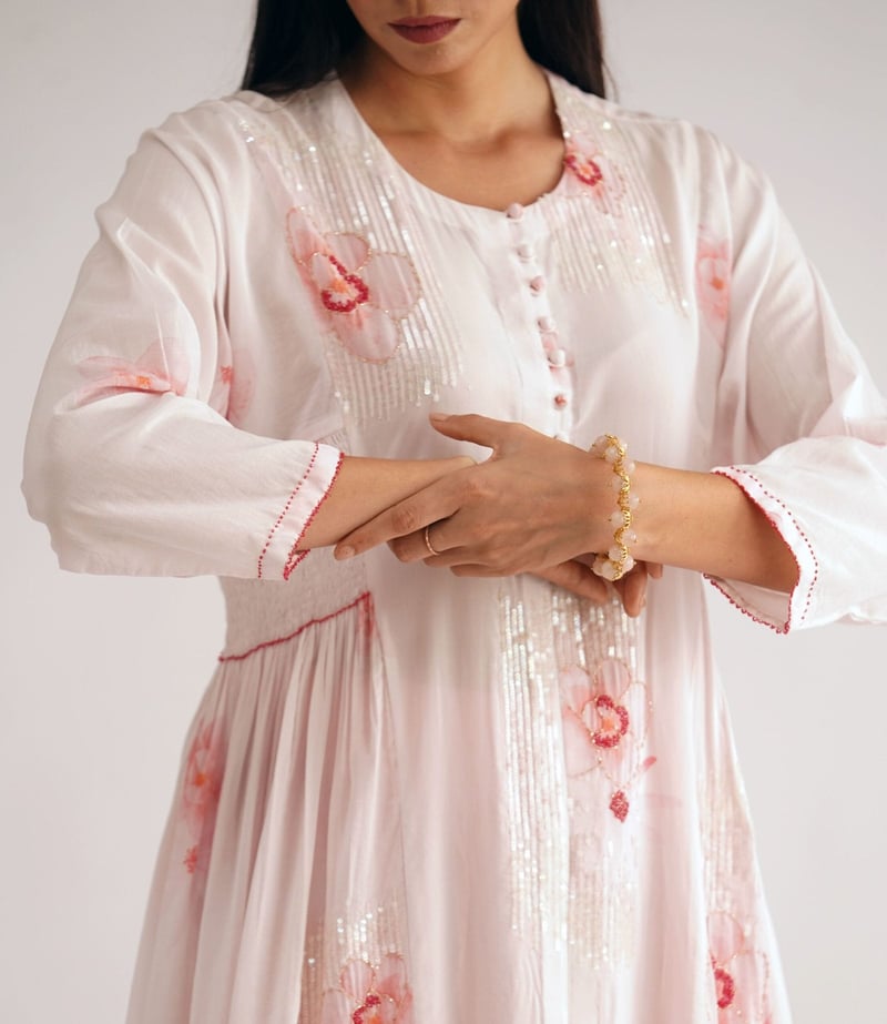 Floral Ombre Kurta