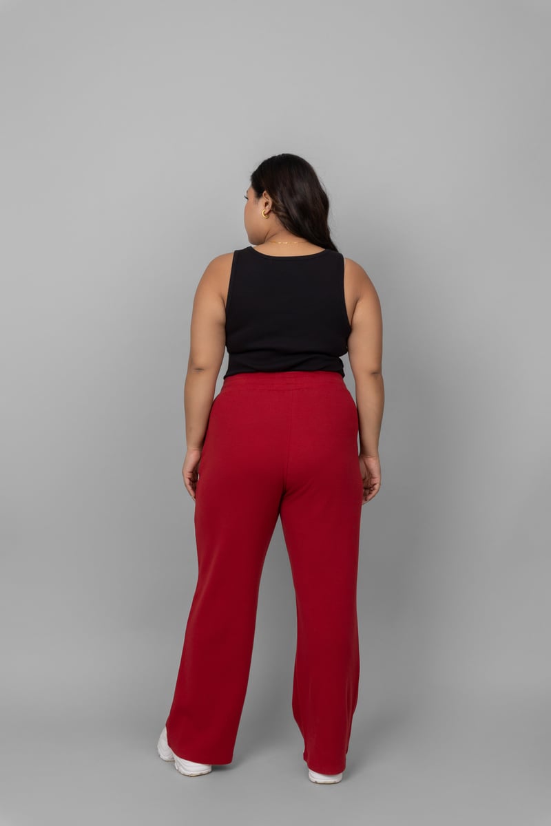 Black Rib Knit Scoop Neck Tank Top