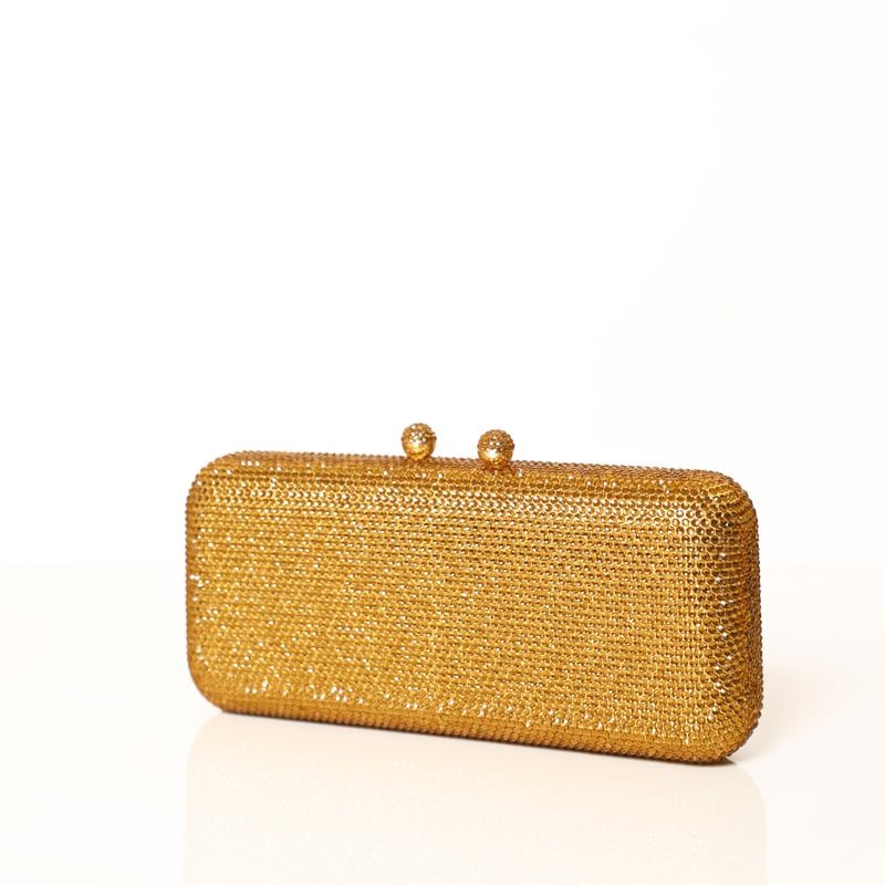 Rect Glitz 3 Gold