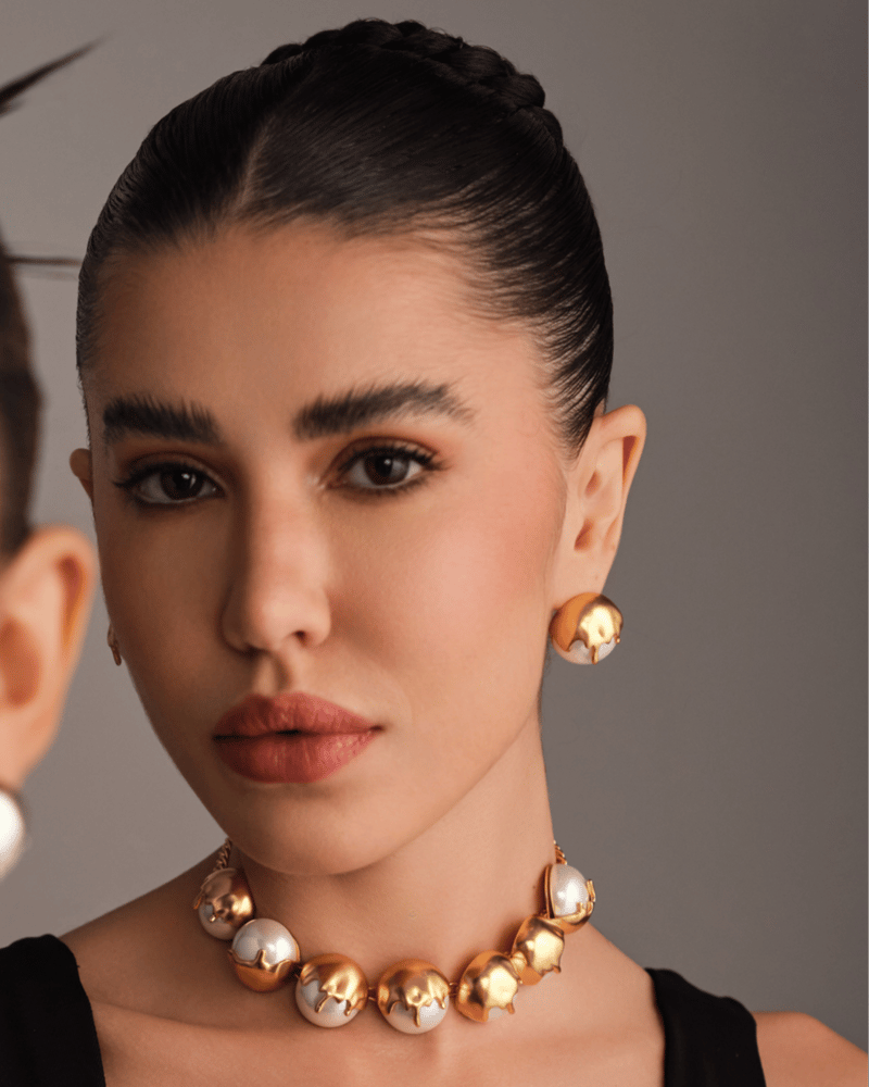Dune Studs - Golden