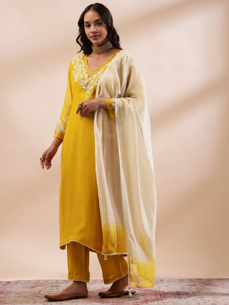 Zennat Kurta Set — Kyra
