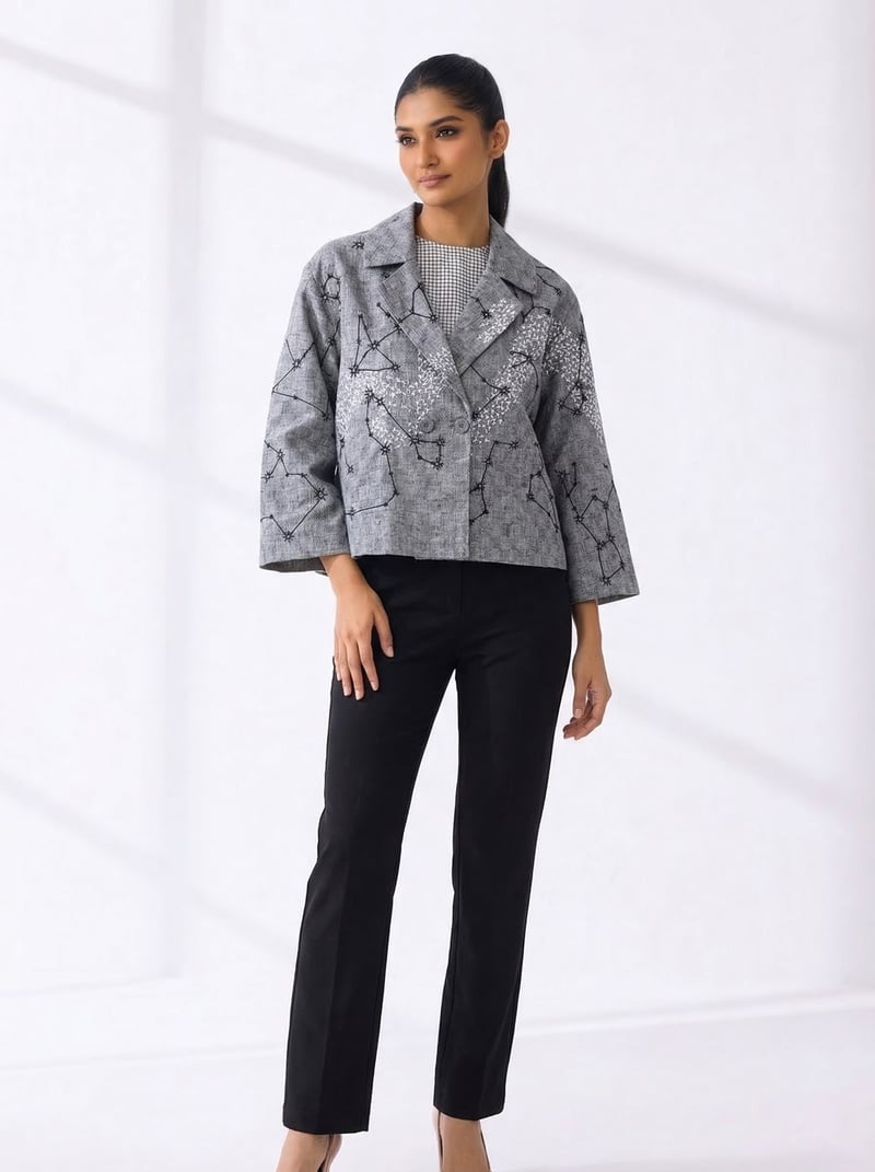 Cropped Jacket — Subtle Shuttle Studio