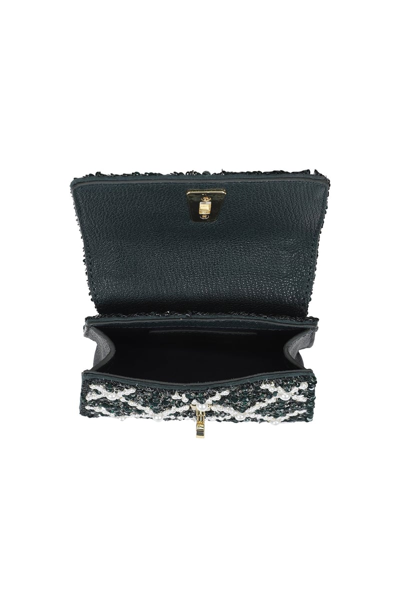 Erica Emerald Handheld Mini Bag