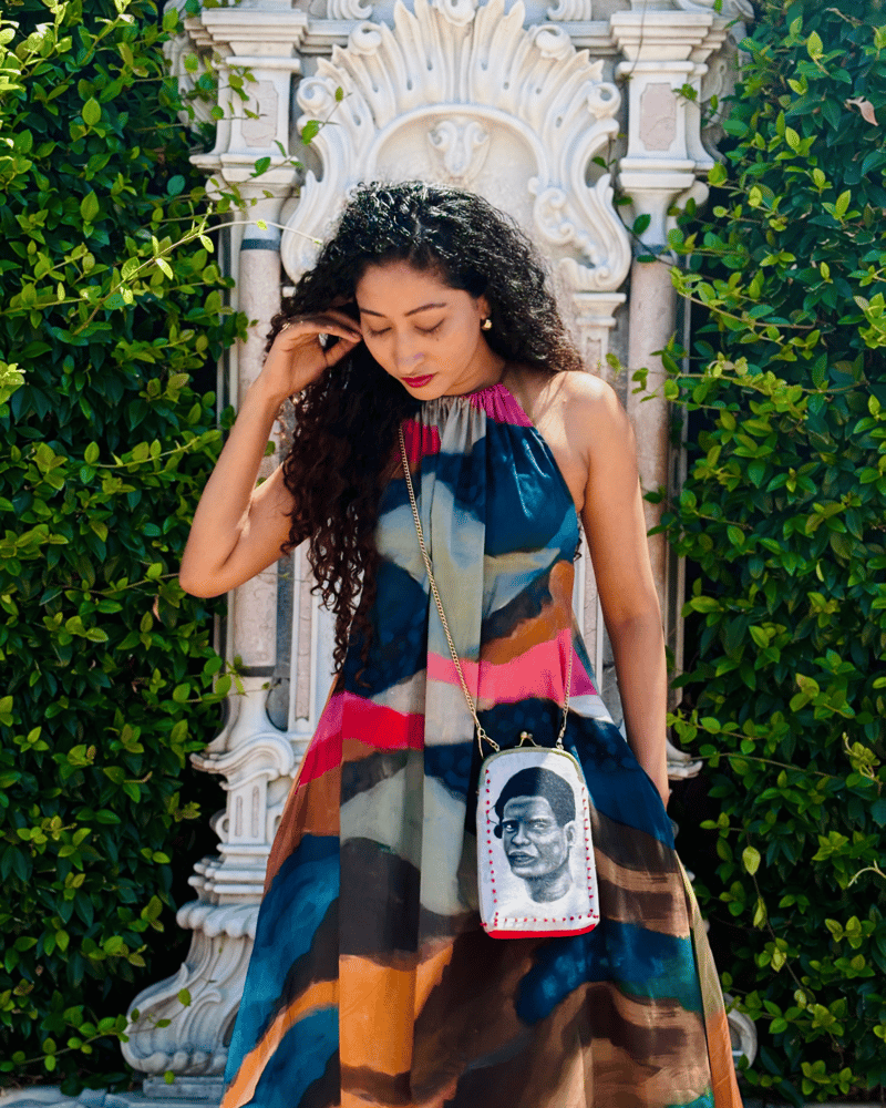 Radha Long Halter Neck Dress