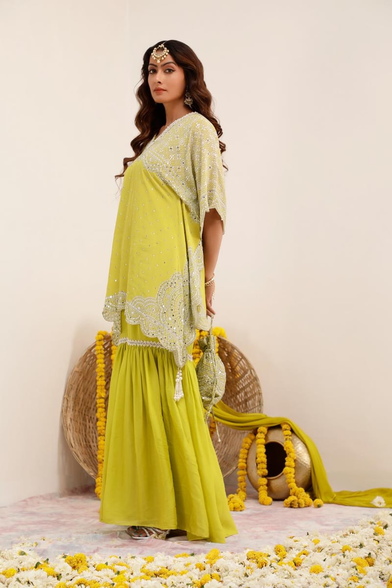 Hoor - Kaftan Garara Set