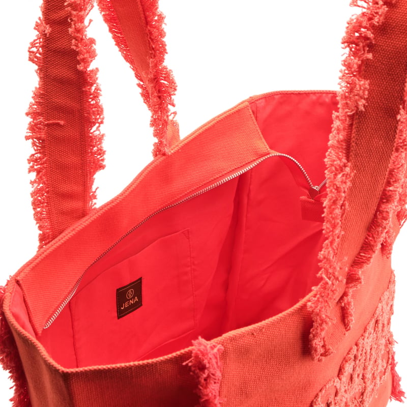 Jena Positive Vibes Canvas Tote