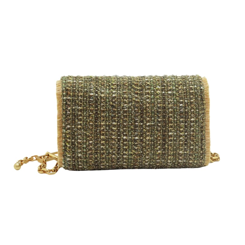 Jena Boucle Clutch Bag