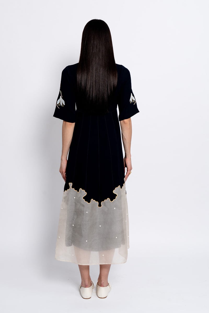 Madhya - Navy Dress