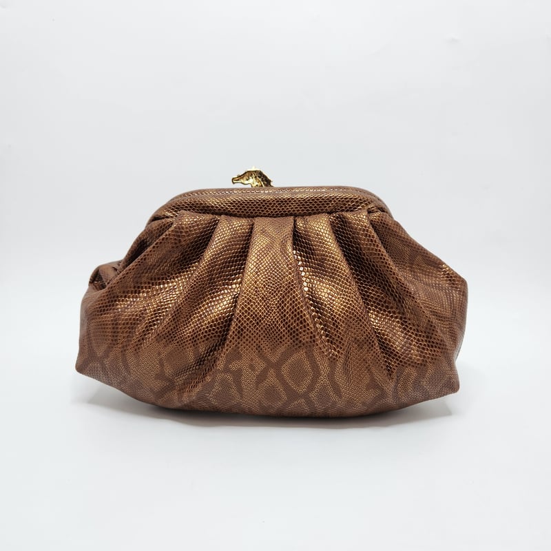 Horse Pouchette In Snake Print