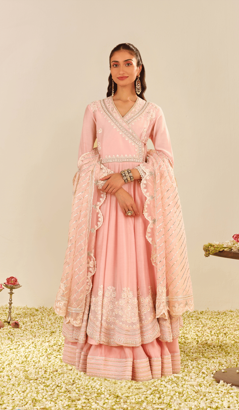 Ameena - Long Anarkali with Skirt