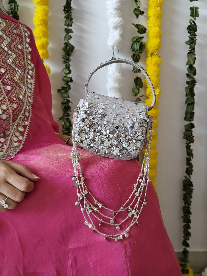 Charm Bag Silver