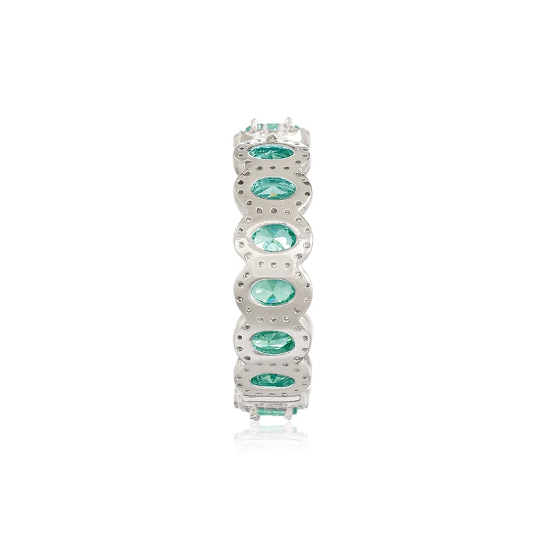 Green Round Hoops