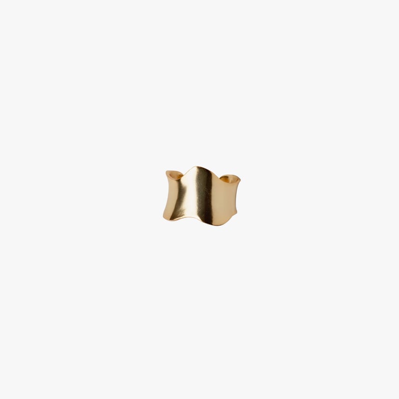 Mini Roller Coaster Ring Gold