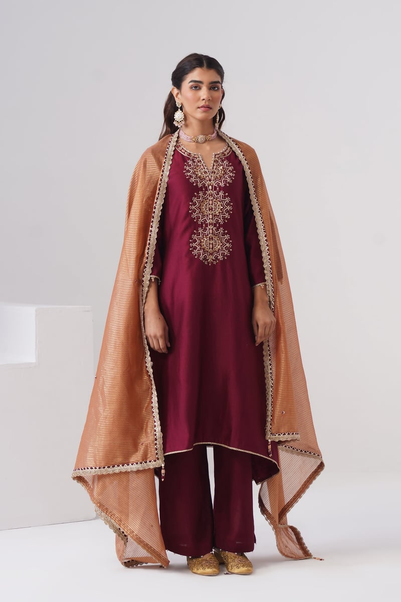 Saira Dupatta Set — UGNA